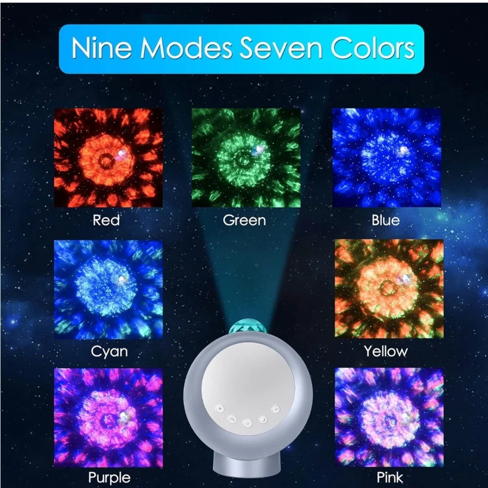 Very cool LED star projector lights